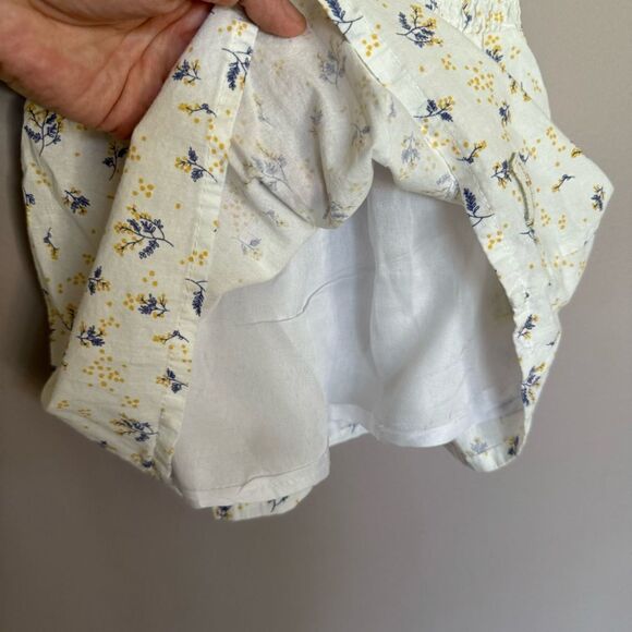 7 for all mankind 3T shirred floral top. - Picture 3 of 6